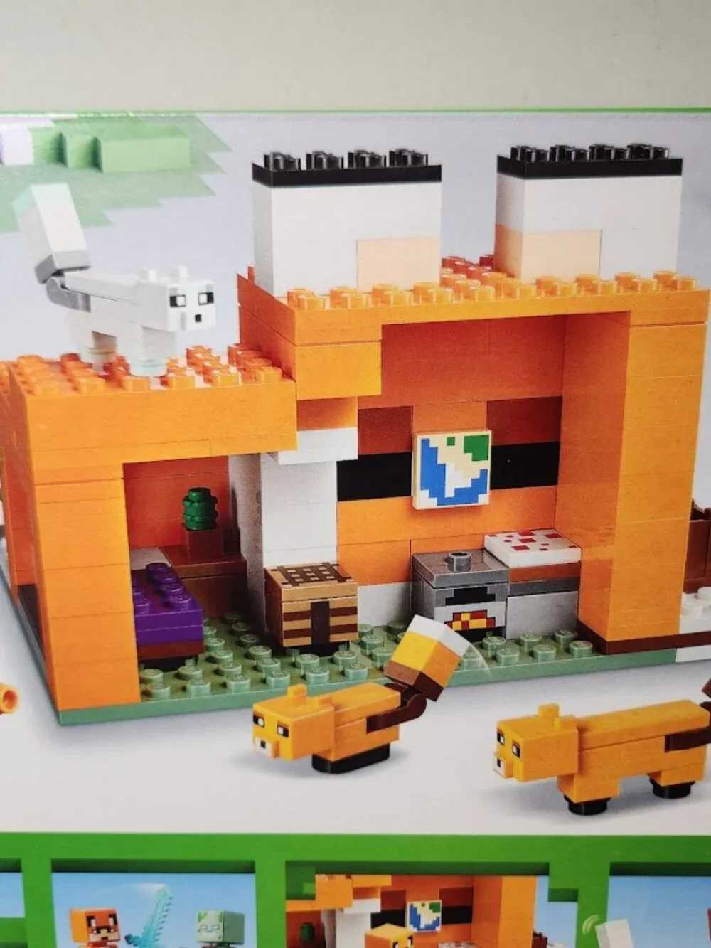 NEW LEGO MINECRAFT Fox Lodge House 21178 Drowned Zombie Christmas Gift You will
